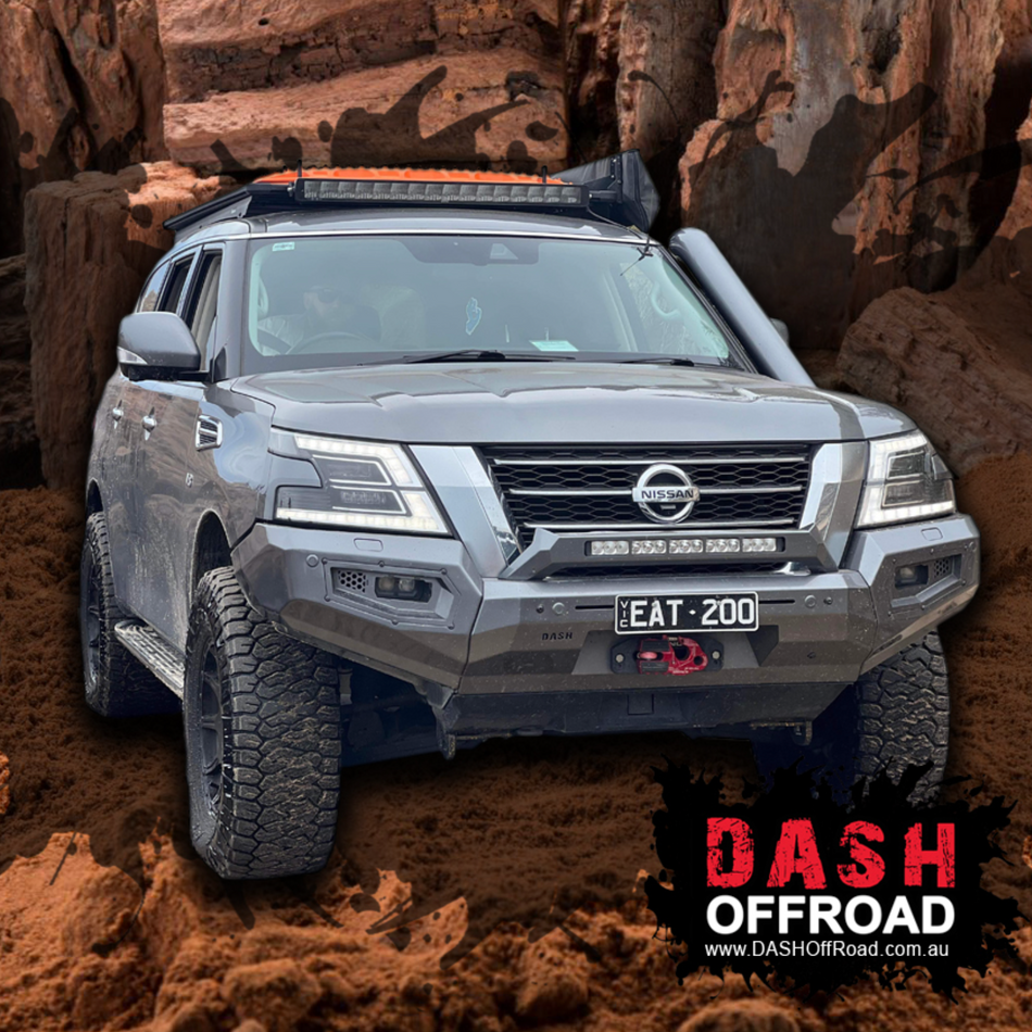 Dash Offroad Overland Offroad Nissan Armada Front Bumper available in United States 