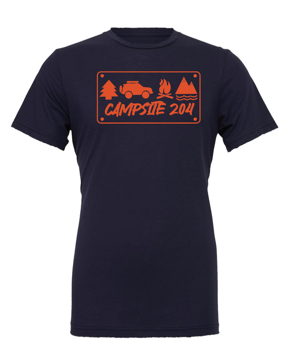 Campsite 204 T-Shirt (Navy)