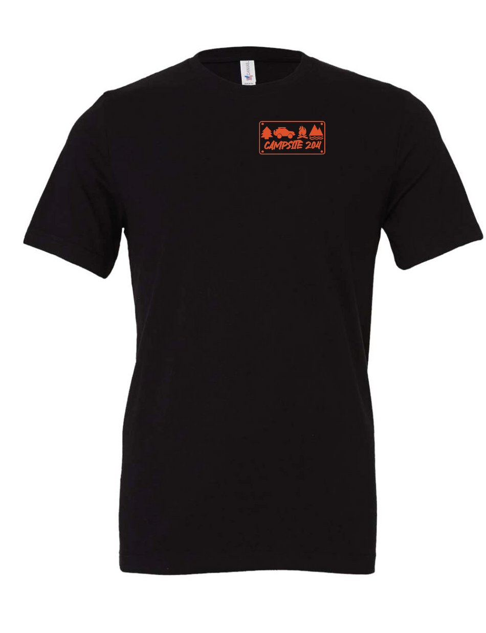 Campsite 204 T-Shirt (Black)